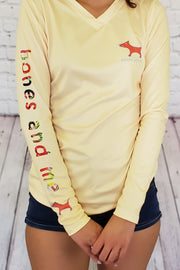 bones and me  sun shirt