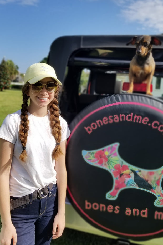 bones and me hat