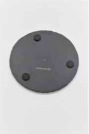 Set of 4 CHARLIE'S FOUNDATION Engraved Coasters