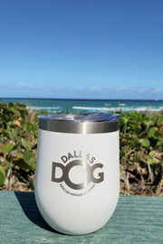 Dallas Dog - 12oz Drink Tumbler (8 colors)