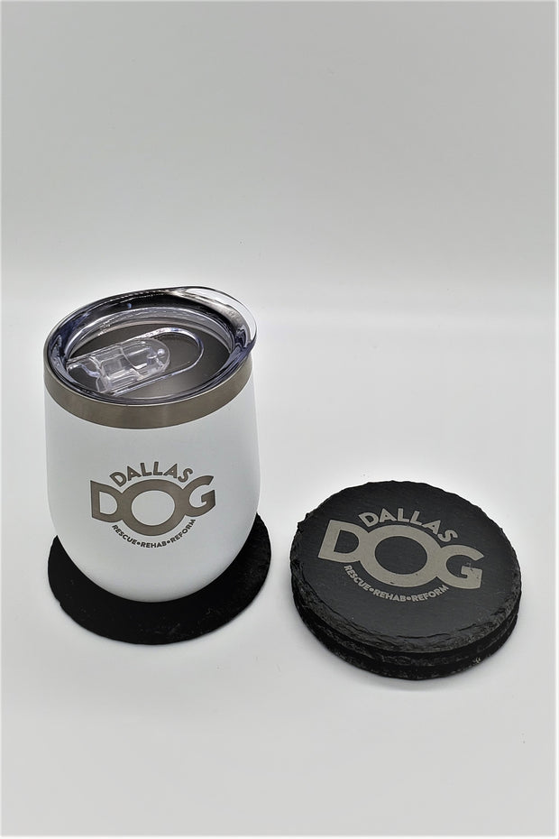Dallas Dog - 12oz Drink Tumbler (8 colors)