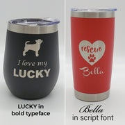 Chow Chow Rescue - 12oz Drink Tumbler