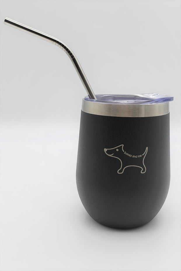 Dallas Dog - 12oz Drink Tumbler (8 colors)