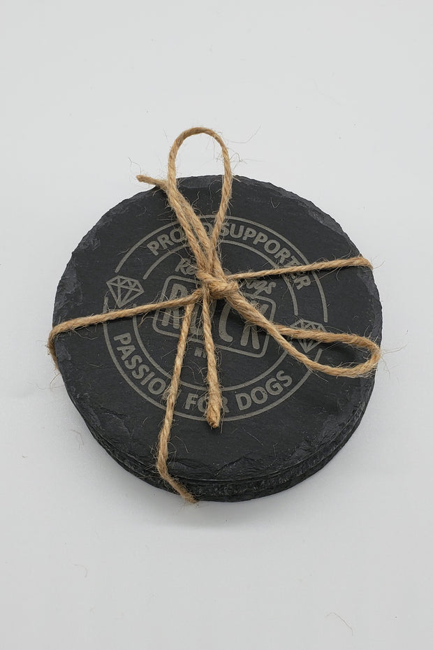 Set of 4 RDR Engraved Coasters