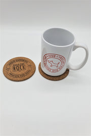 Set of 4 RDR Cork Coasters