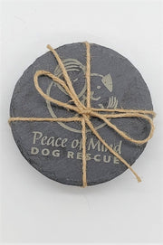 Set of 4 POMDR Engraved Coasters