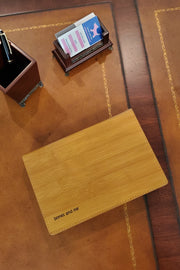 Leatherette Flask Gift Set