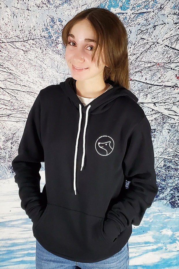 Coziest Do Good Fleece Hoodie - black