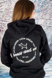 Coziest Do Good Fleece Hoodie - black