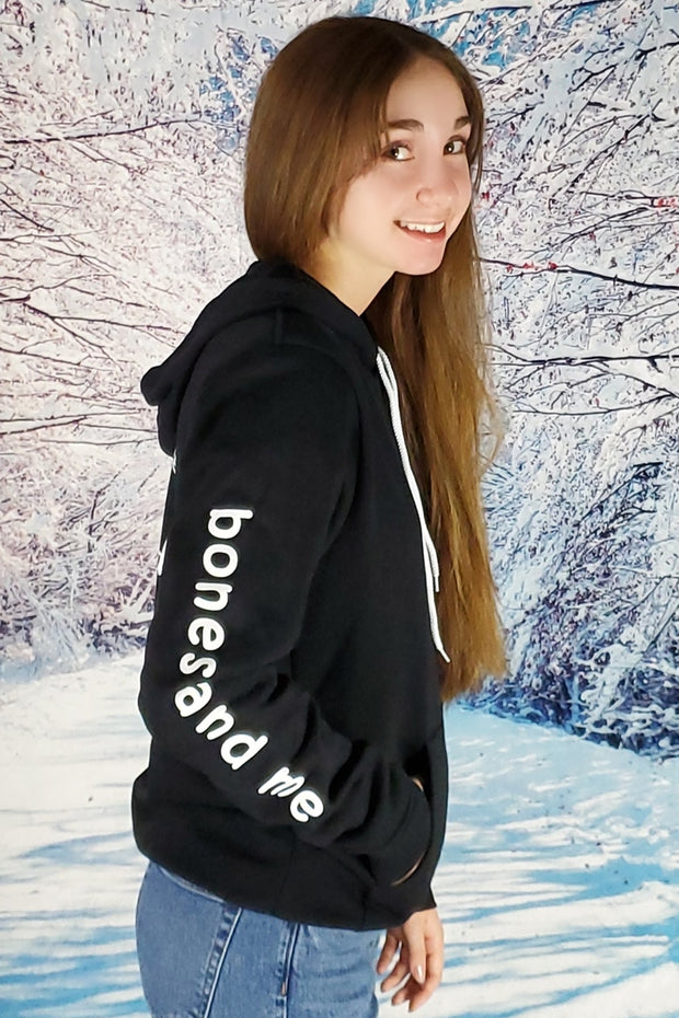 Coziest Do Good Fleece Hoodie - black