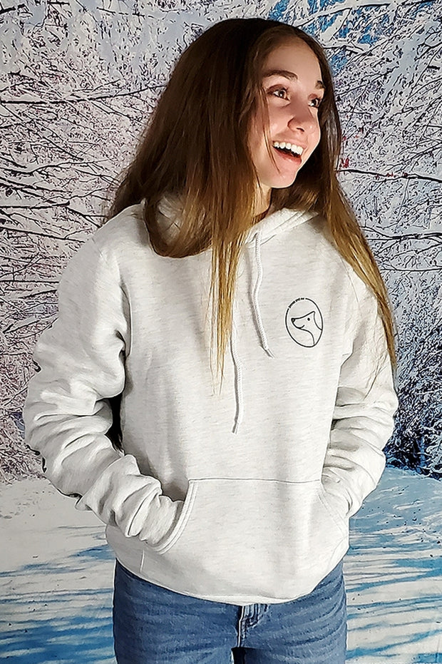 VUCJAK edition - Coziest Do Good Fleece Hoodie - heather grey