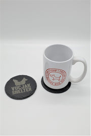Set of 4 VUCJAK Engraved Coasters