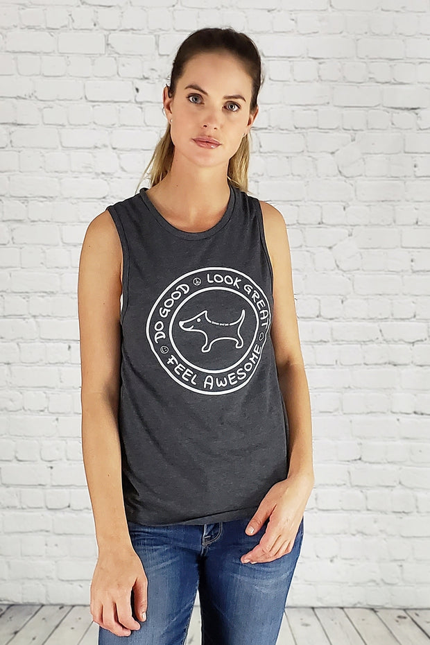 Do Good Graphite Muscle Tank