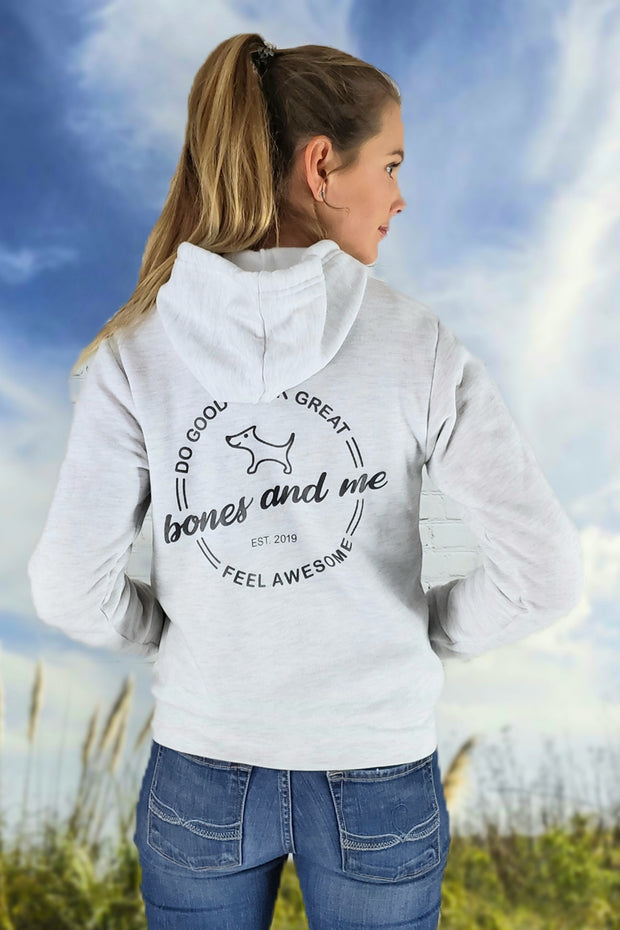 VUCJAK edition - Coziest Do Good Fleece Hoodie - heather grey