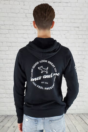 Coziest Do Good Fleece Hoodie - black