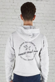 VUCJAK edition - Coziest Do Good Fleece Hoodie - heather grey