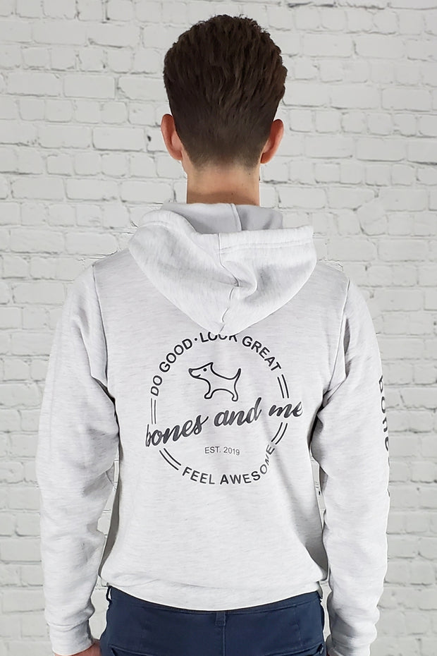 VUCJAK edition - Coziest Do Good Fleece Hoodie - heather grey