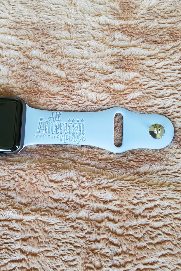 All American Nurse - Watch Band