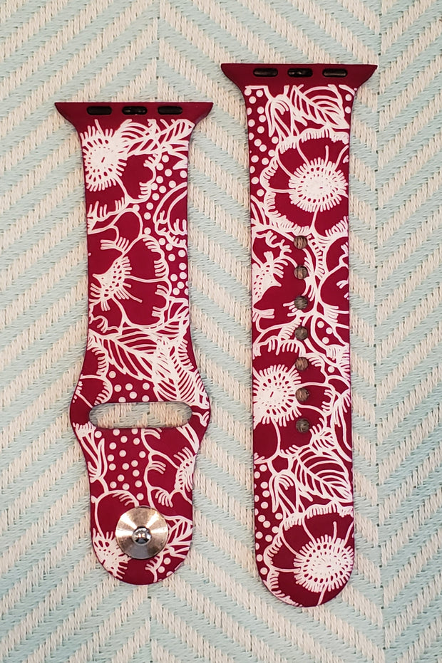 Hibiscus Flowers - Watch Band