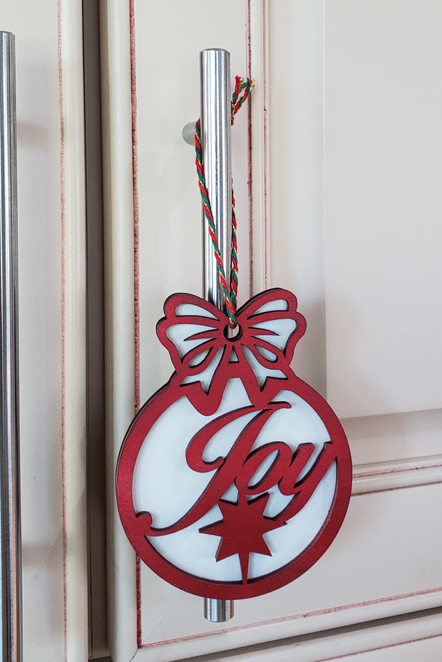 Set of 5 Christmas Ornaments