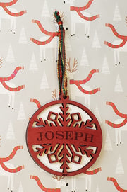 Custom Ornament - design 2 (5 colors)
