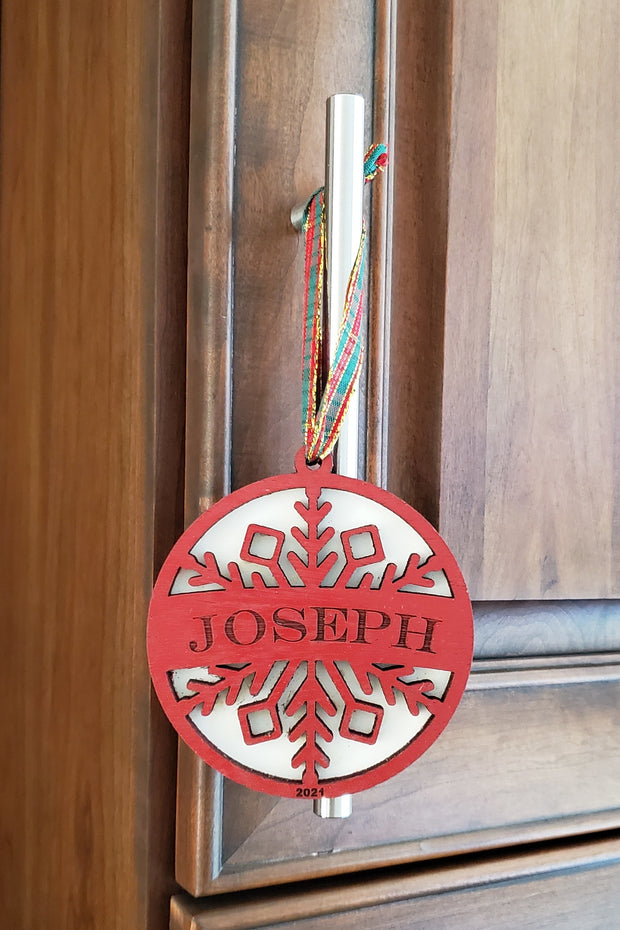 Custom Ornament - design 2 (5 colors)