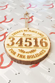 Natural Wood Custom Ornament