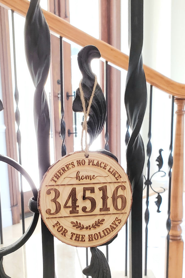 Natural Wood Custom Ornament