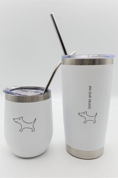 White Duo Tumblers