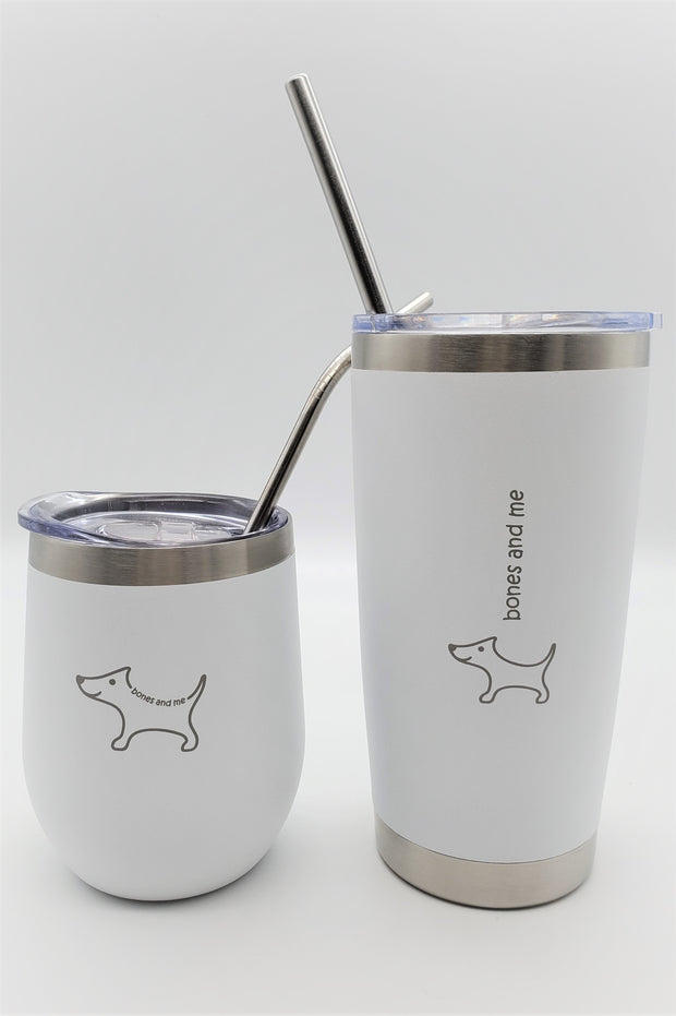 White Duo Tumblers