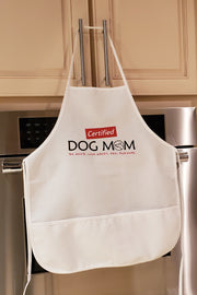 White Apron - Certified Dog Mom