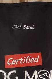 White Apron - Certified Dog Mom