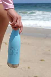 Pink and Blue 17oz Bulldog - two-pack