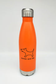 White and Coral 17oz Bulldog - two-pack