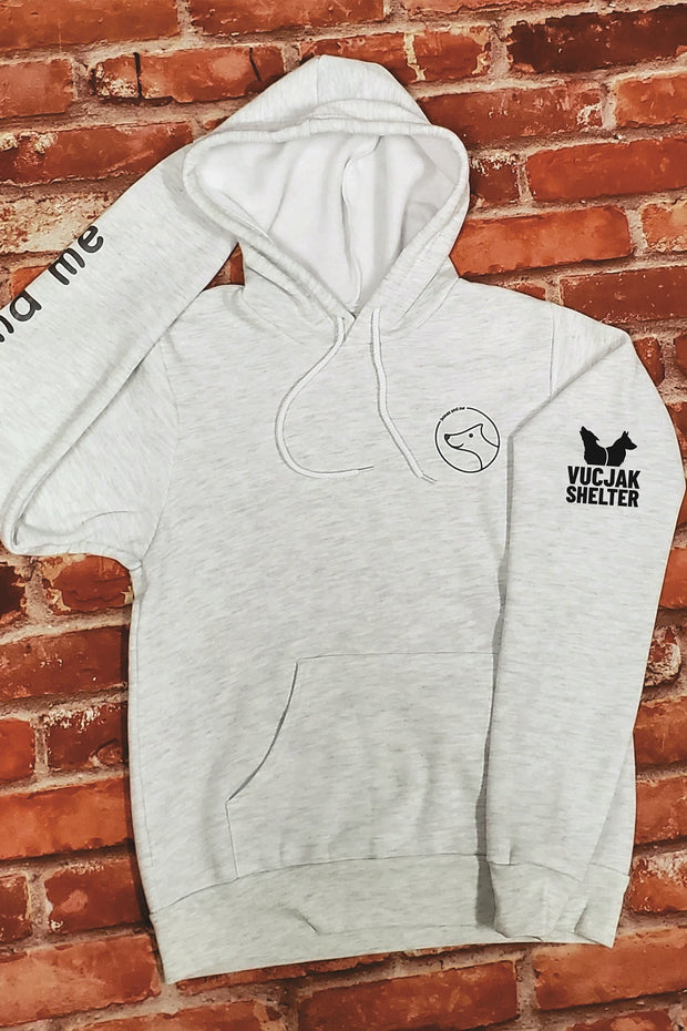 VUCJAK edition - Coziest Do Good Fleece Hoodie - heather grey